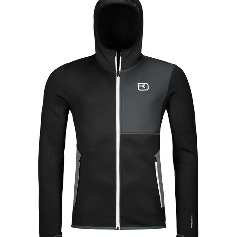 Herren Fleece Hoodie Jacke