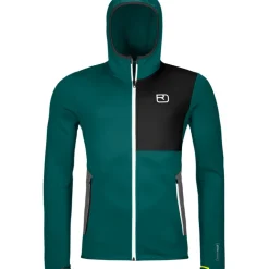 Herren Fleece Hoodie Jacke