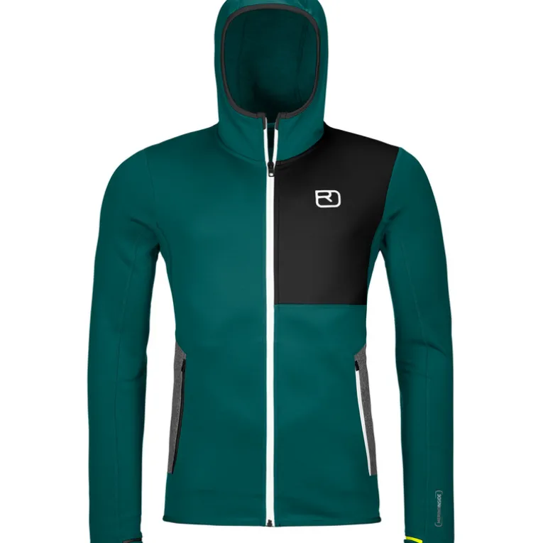 Herren Fleece Hoodie Jacke