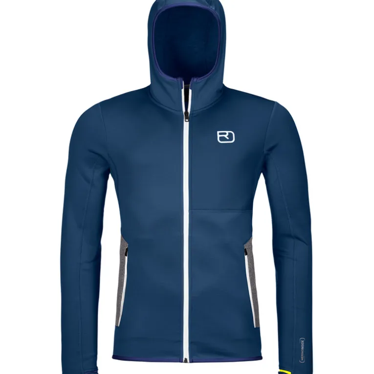 Herren Fleece Hoodie Jacke