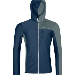 Herren Fleece Light Grid Hoodie Jacke