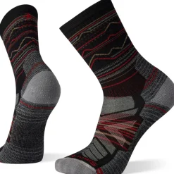 Herren Hike Light Mountain Range Pattern Crew Socken