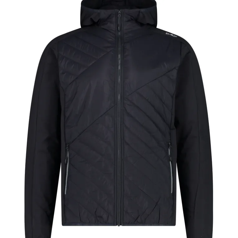 Herren Hybrid Stretch Hoodie Jacke