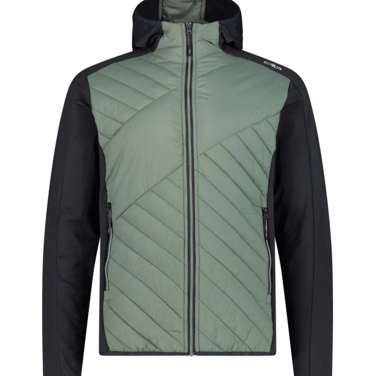 Herren Hybrid Stretch Hoodie Jacke