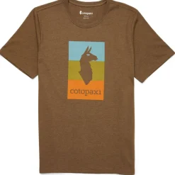 Herren Llama Block T-Shirt