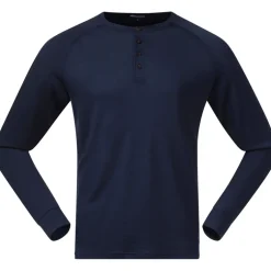 Herren Lysebu Wool Henley Longsleeve