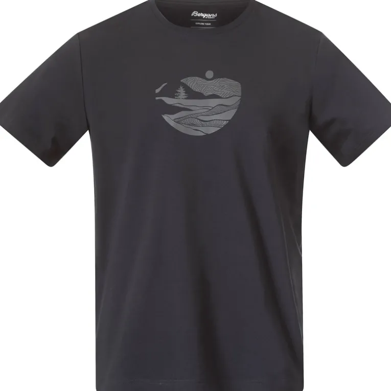 Herren Nordmarka Organic Cotton Print T-Shirt