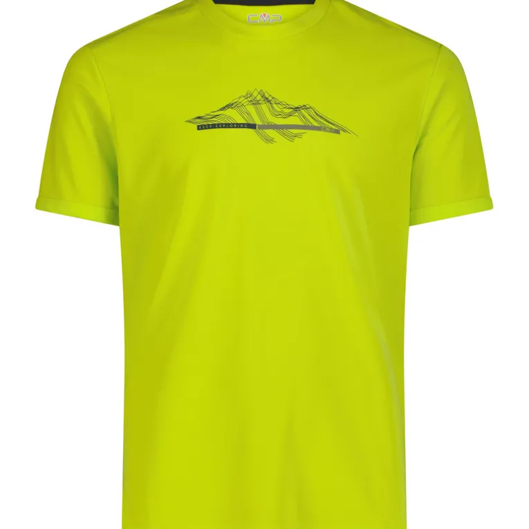 Herren Print Funktions T-Shirt