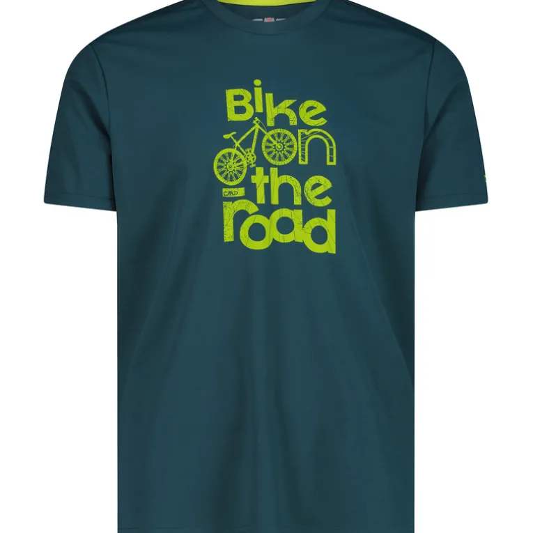 Herren Print Funktions T-Shirt