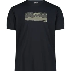 Herren Print Funktions T-Shirt