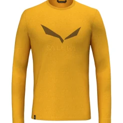 Herren Solidlogo DRY Longsleeve