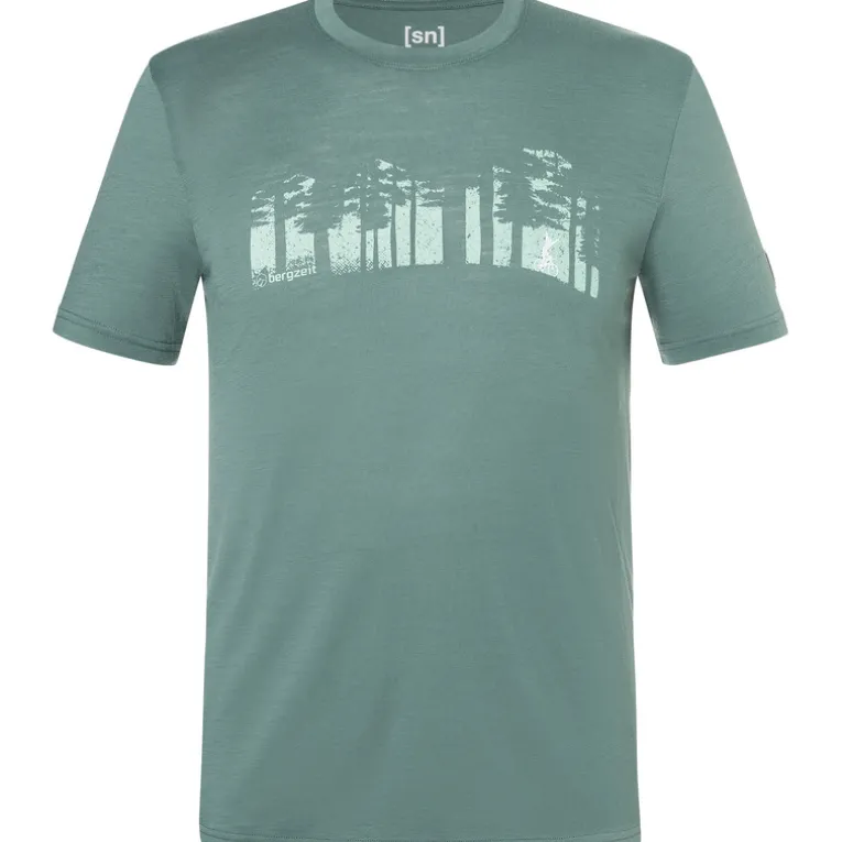 Herren Super.Natural Forest Biker T-Shirt