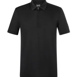 Herren Zip Polo T-Shirt