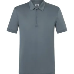 Herren Zip Polo T-Shirt