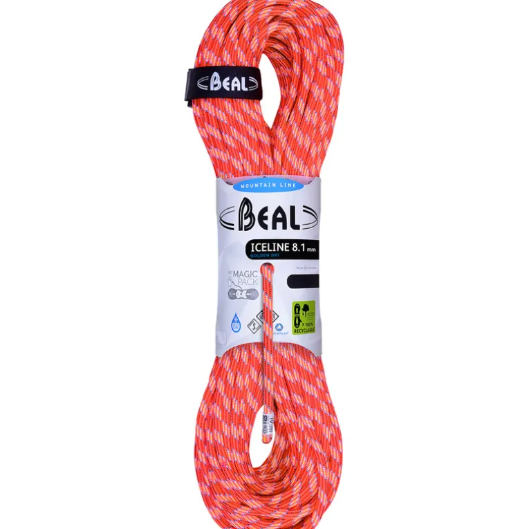 Ice Line 8.1 mm Golden Dry Halbseil