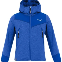 Kinder Agner Melange Hoodie Jacke