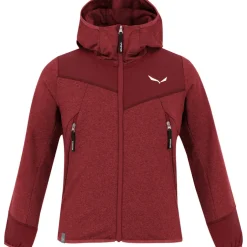 Kinder Agner Melange Hoodie Jacke