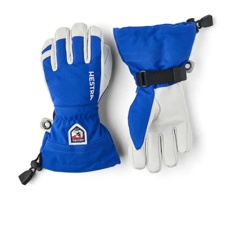 Kinder Army Leather Heli Ski Handschuhe