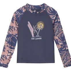 Kinder Chest Print UV Longsleeve