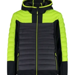 Kinder Hybrid Hoodie Jacke