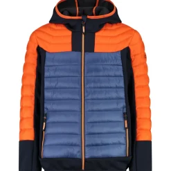 Kinder Hybrid Hoodie Jacke