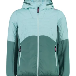 Kinder Hybrid Hoodie Jacke