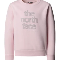 Kinder Reflective Logo Relaxed Crew Pullover