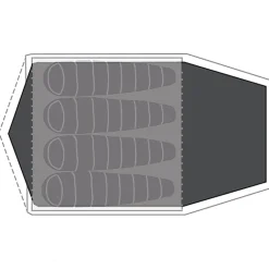 Lago Flex 4 Zeltunterlage