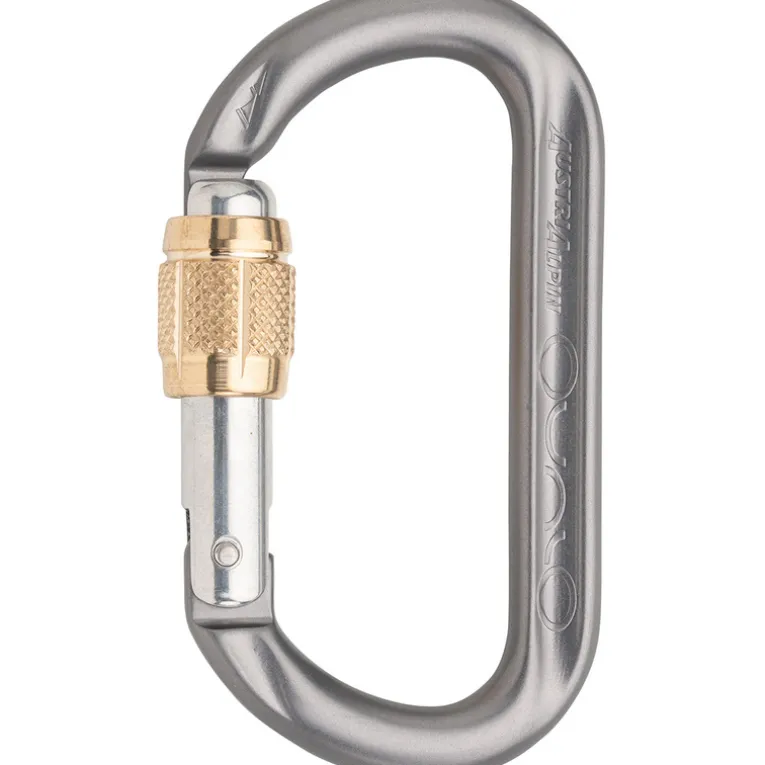 Ovalo GI Alu Schraub-Karabiner