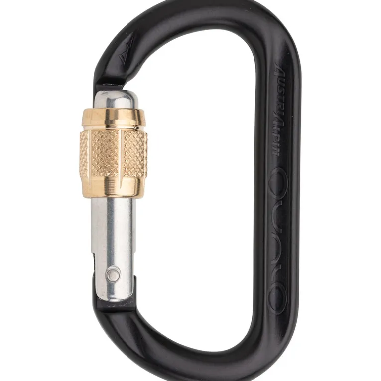 Ovalo GI Alu Schraub-Karabiner