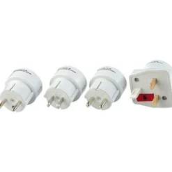 Steckeradapter 'Welt Set' mit 4 Adaptern