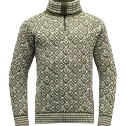 Svalbard Wool Zip Neck Pullover