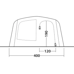 Tennessee 6+2 Air Zelt