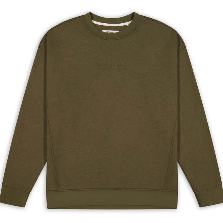 Verdant Cotton Crew Pullover