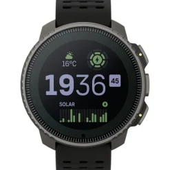 Vertical Titanium Solar GPS Uhr