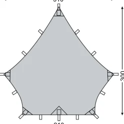 Voss Diamond SI Tarp